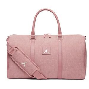 Jordan Monogram Duffel Bag- Pink